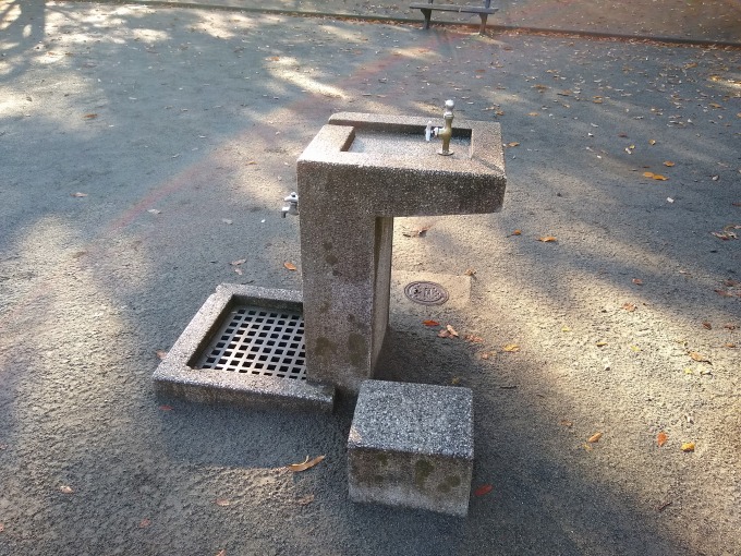綱島公園水飲み場