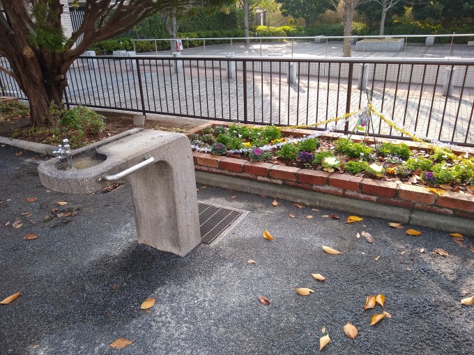 綱島上町公園水飲み場
