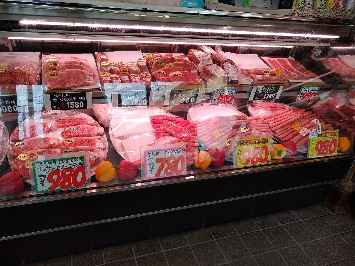 横浜野本のステーキ肉価格