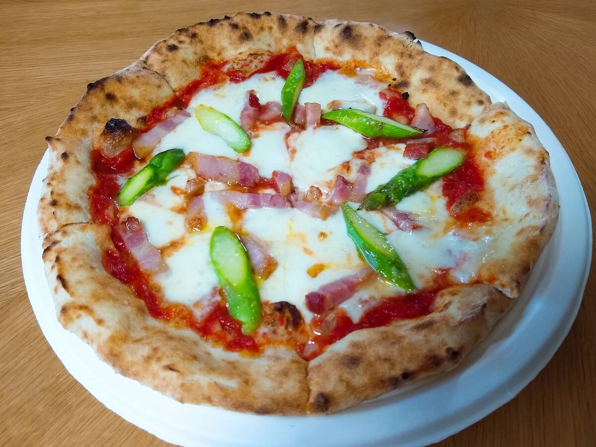pizzeria sassy2021春のピザ