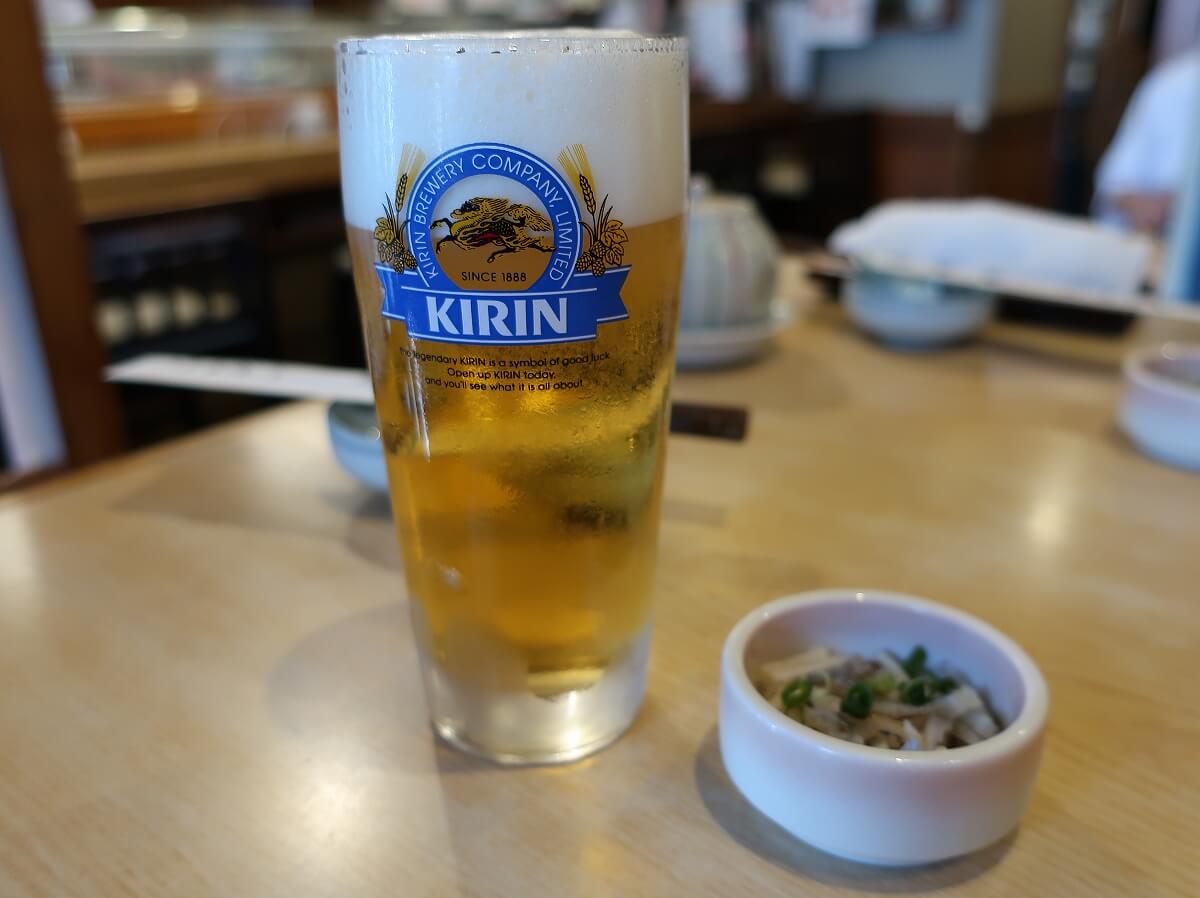 重寿司ランチビール