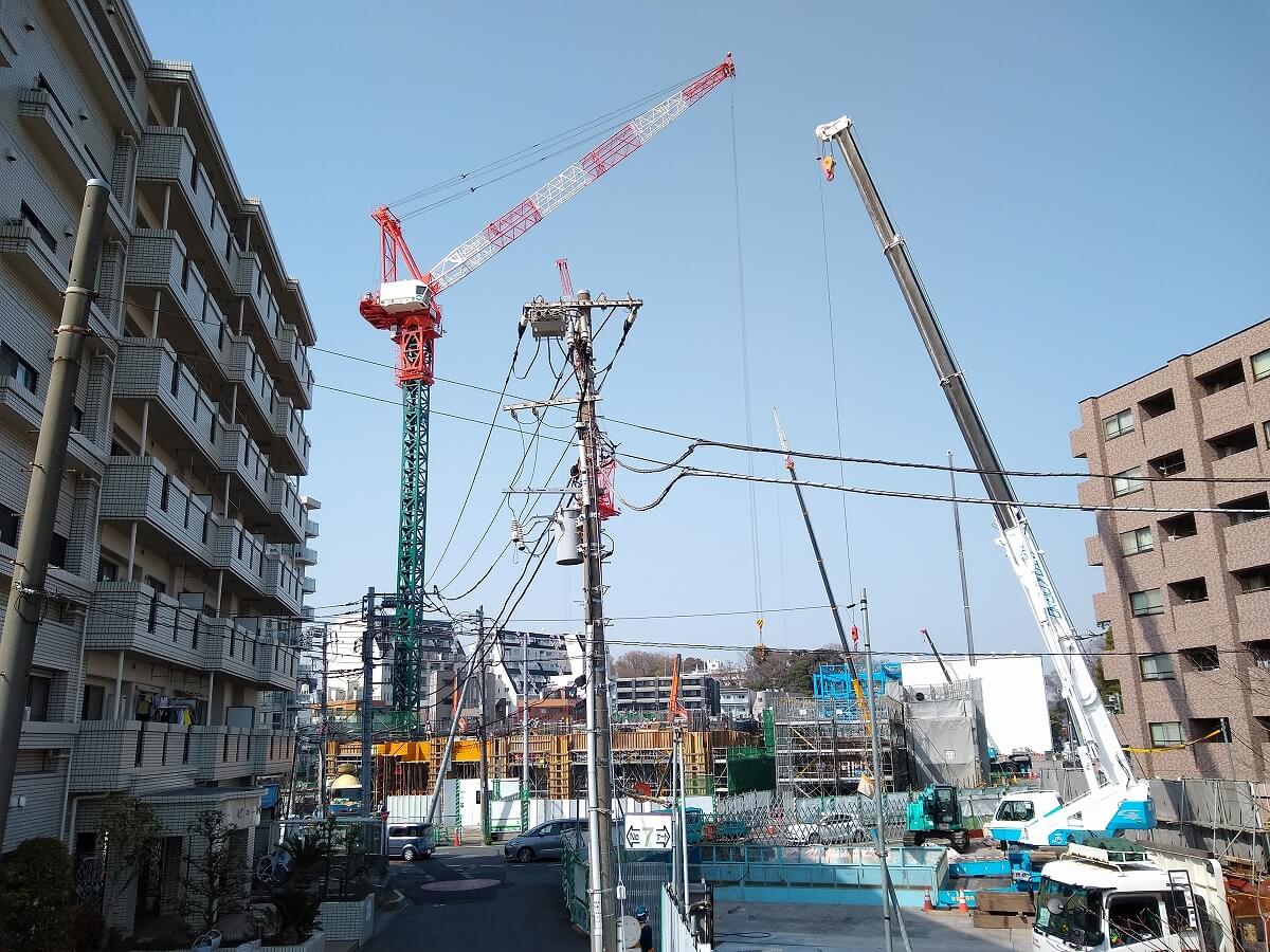新綱島駅再開発2022年3月
