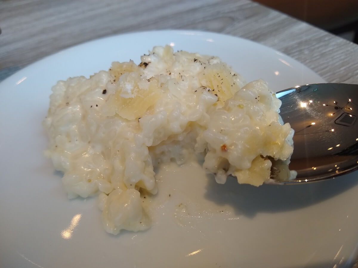 ミアボッカパルミジャーノチーズの特製リゾット