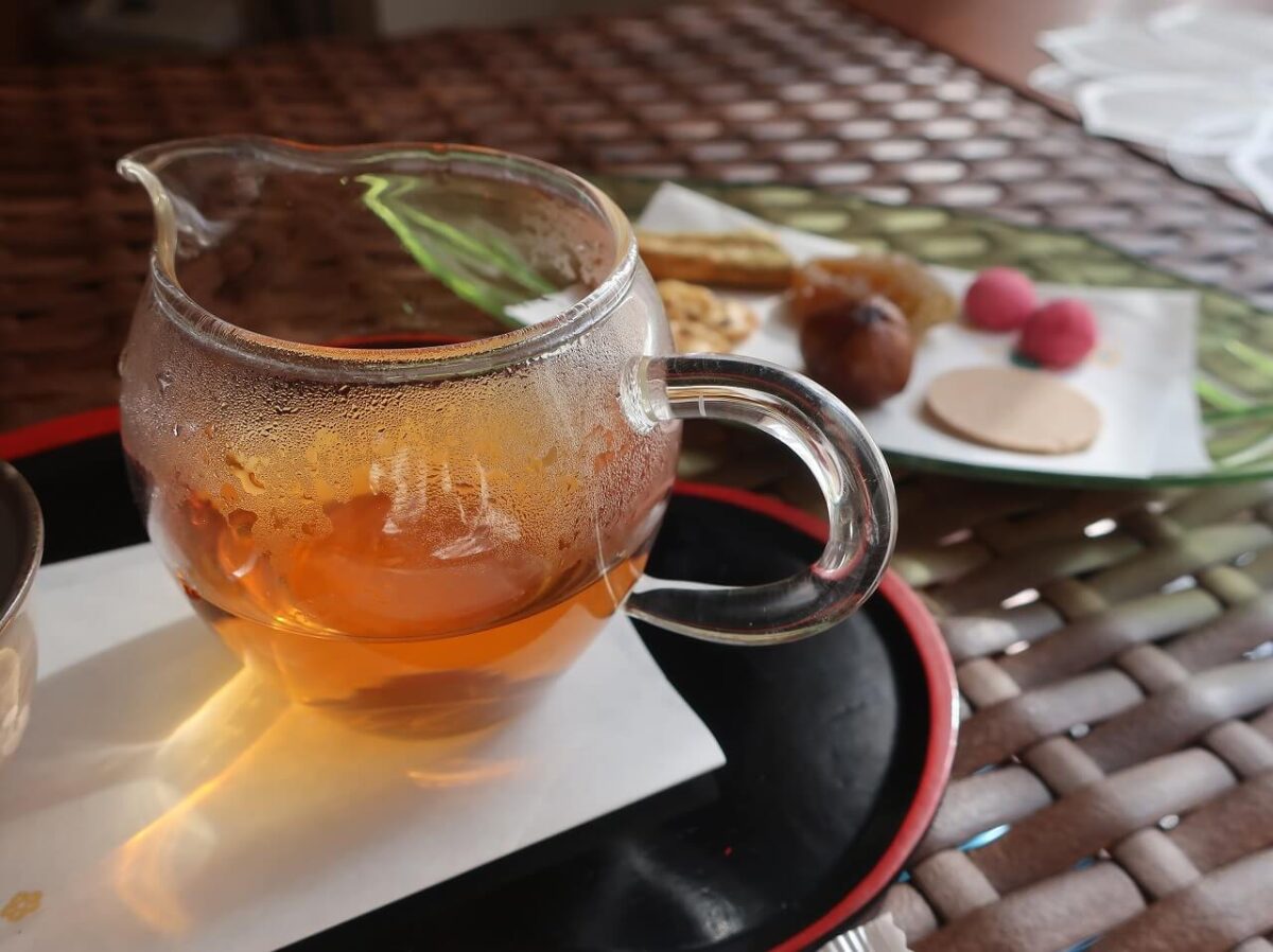 マナミニョンヌ台湾茶カフェサービスぷーアール茶