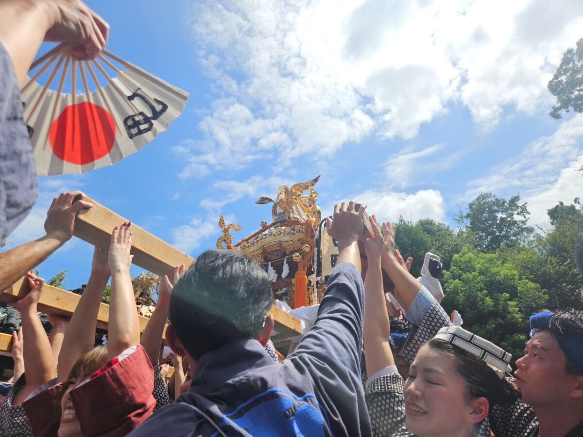 中町提供写真2024年諏訪神社例大祭（宮入）