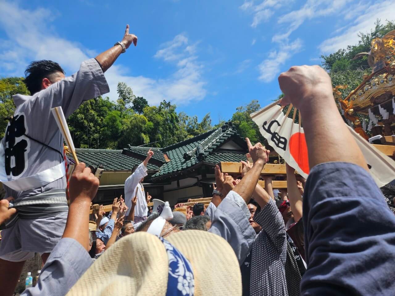 中町提供写真2024年諏訪神社例大祭（宮入）