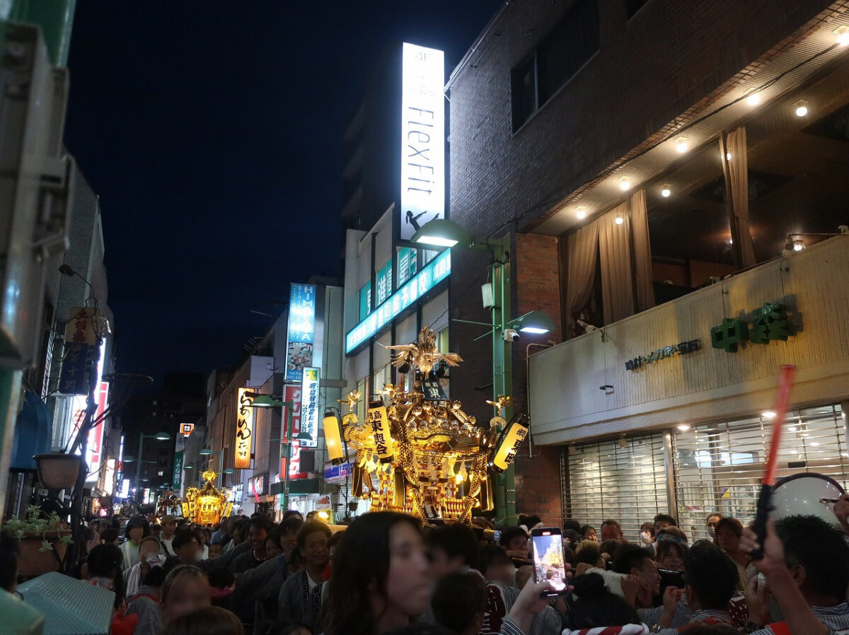 綱島諏訪神社例大祭2023年お神輿