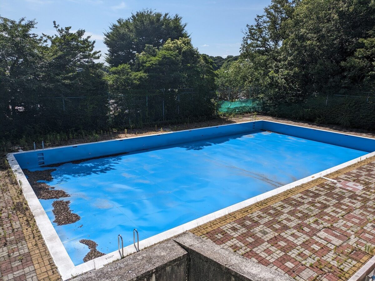 綱島公園プール2025年7月