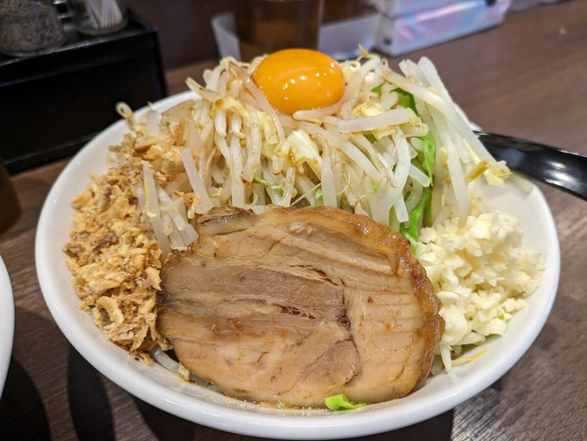 麺屋あびすけ綱島店汁なし