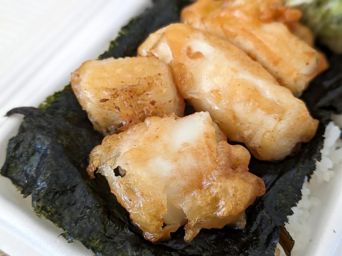 けいゆー（のり・いか唐揚げ弁当）