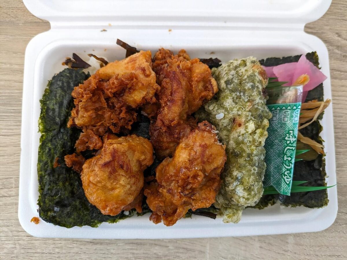 けいゆー（のり・唐揚げ弁当）