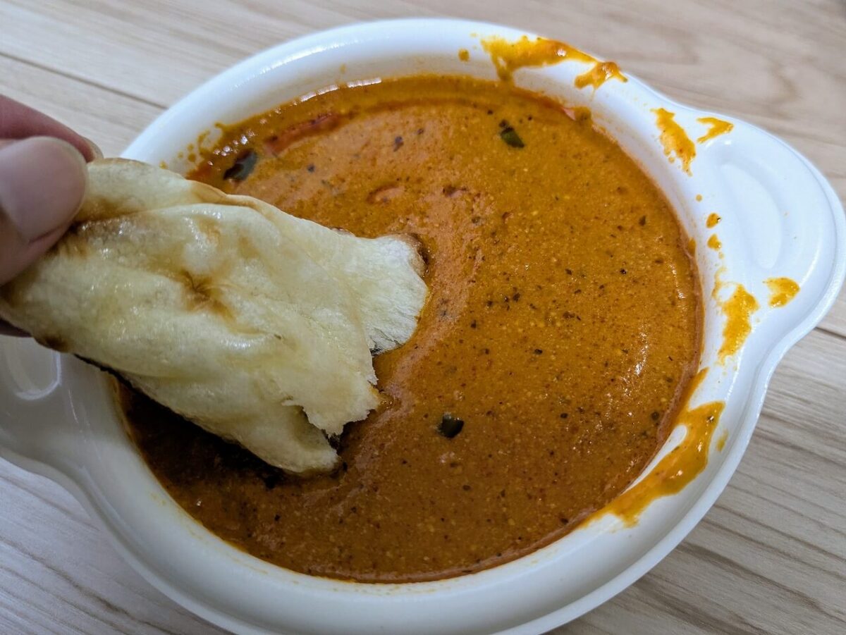 インドダイニングアリアのバターチキンカレー（デリバリー）