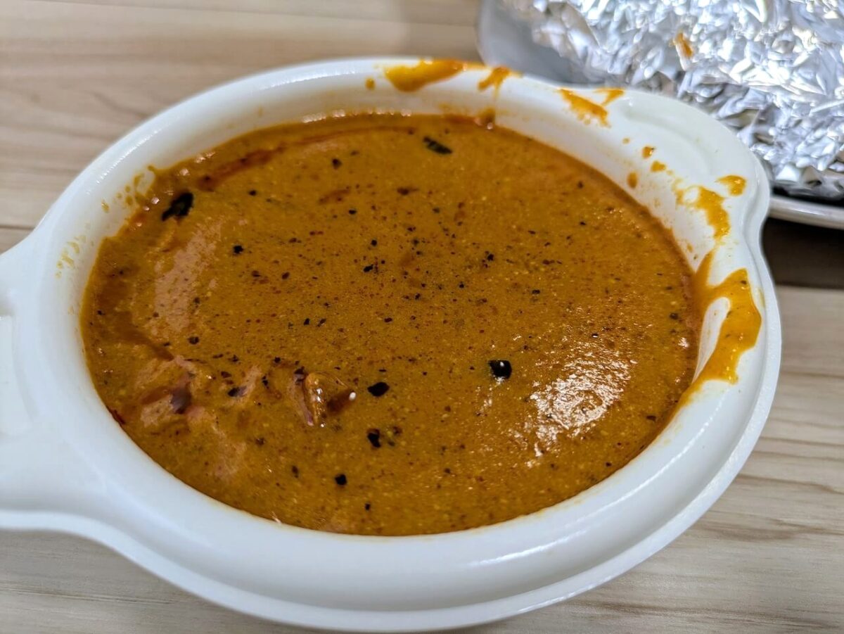 インドダイニングアリアのバターチキンカレー（デリバリー）