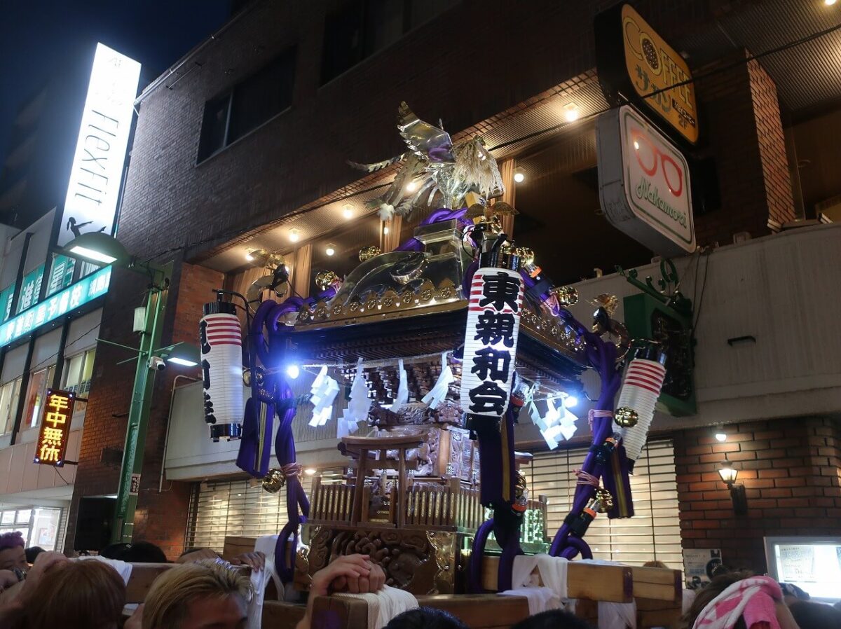 綱島東親和のお神輿