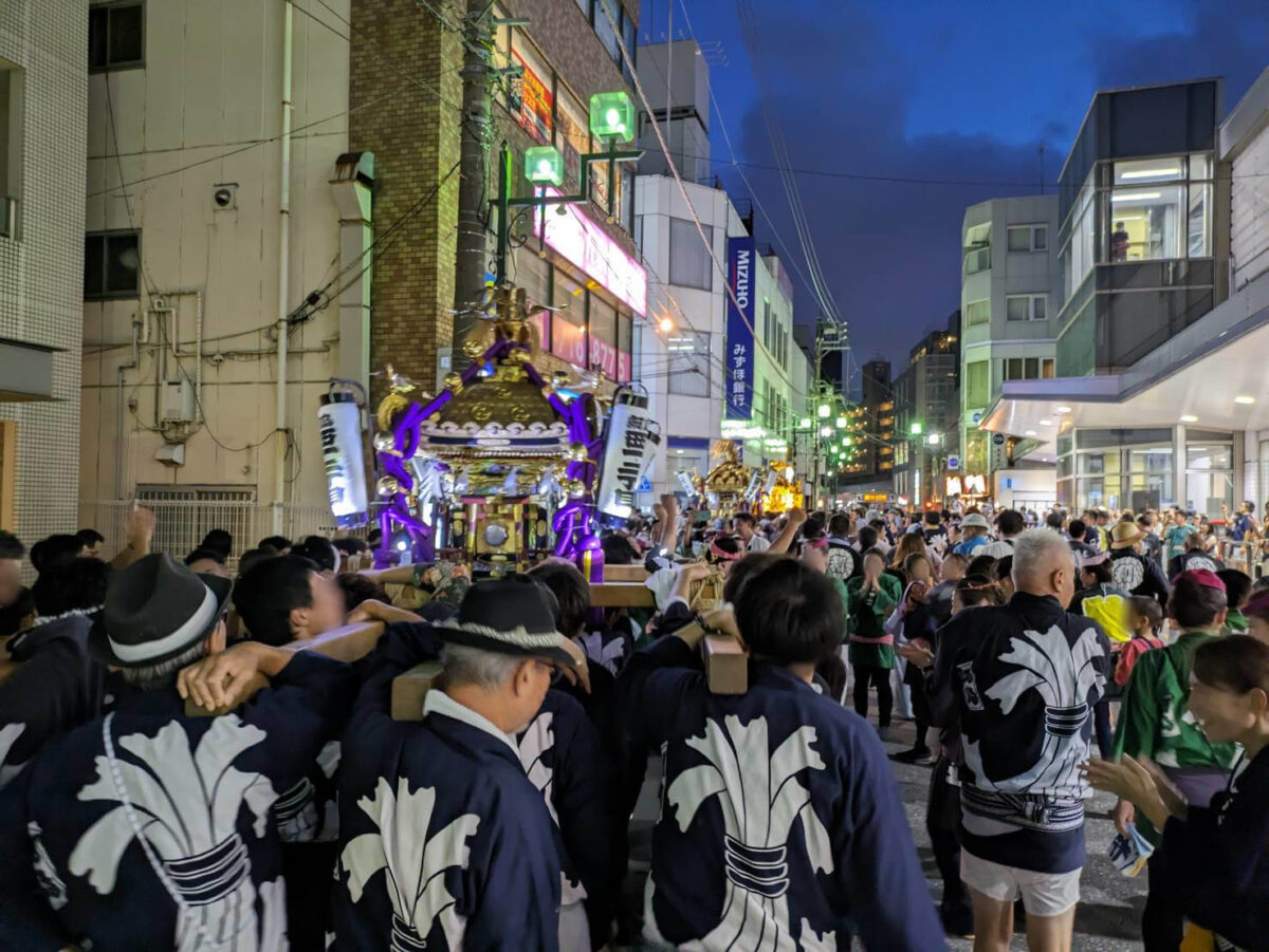 2024年諏訪神社例大祭六町連合渡御のあと