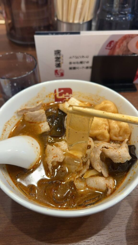 七宝麻辣湯カスタム例太帯春雨(Kさん)