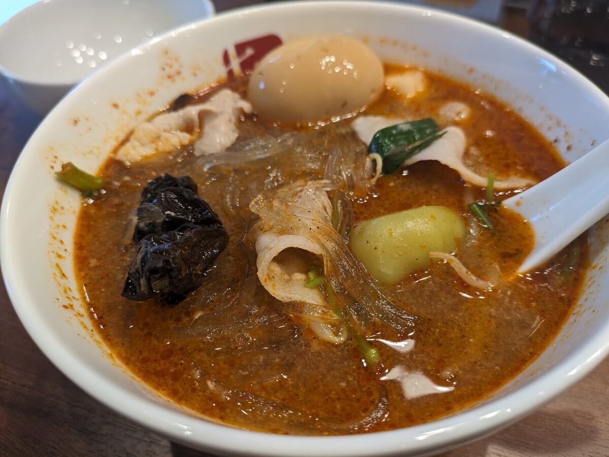 七宝麻辣湯綱島店で頼んだ麻辣湯