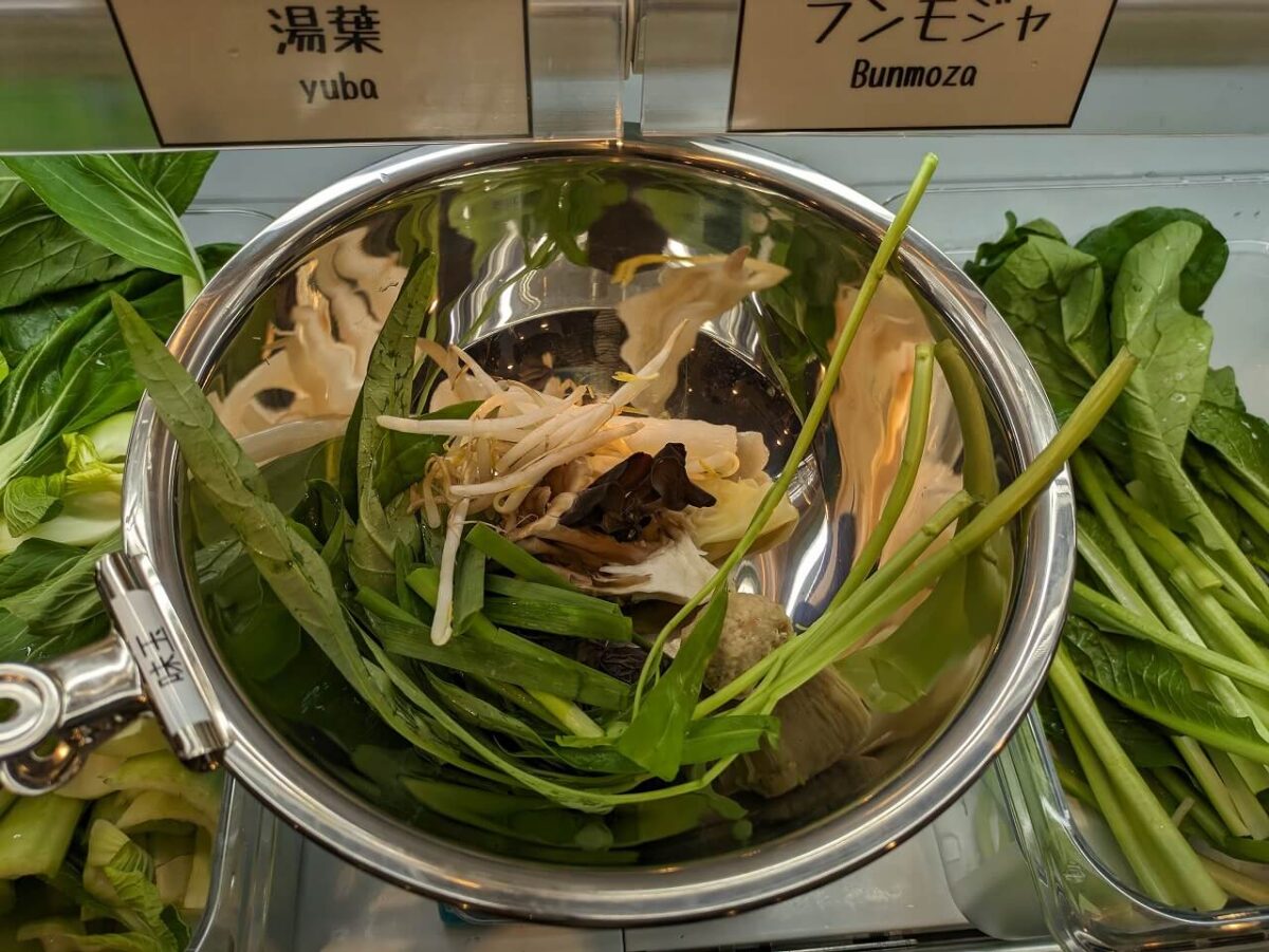 この日とったカスタム具材(七宝麻辣湯綱島店)