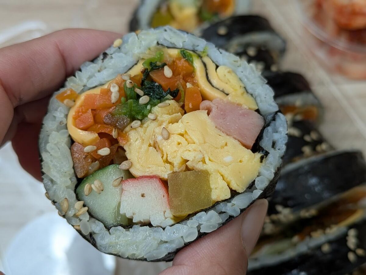 コマウォのデリバリー(チーズキンパ)