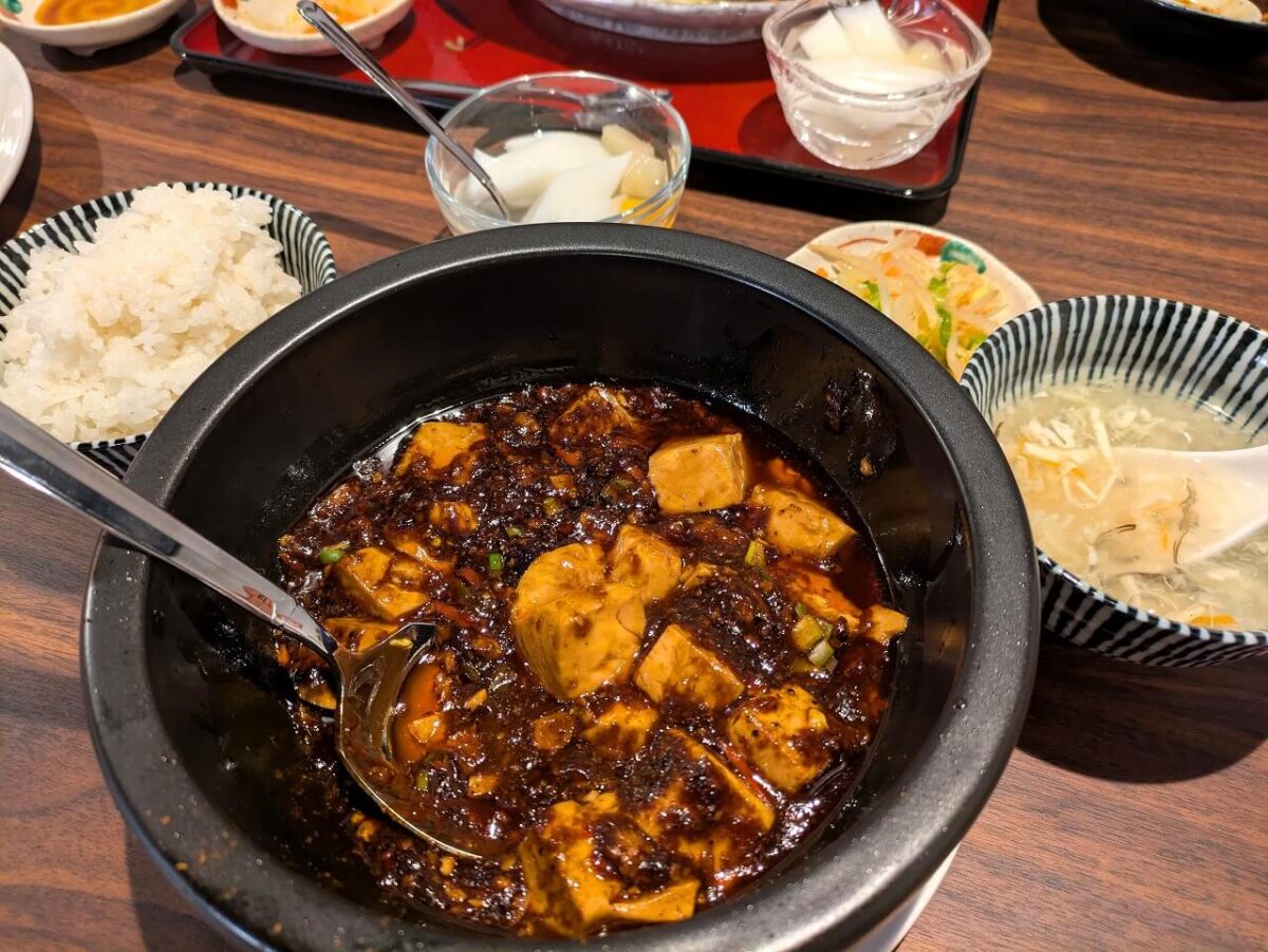 辣妹子 綱島店ランチ(陳麻婆豆腐ランチ)