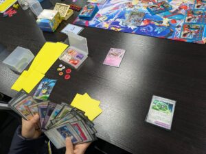 フレンドバトル対戦中の様子