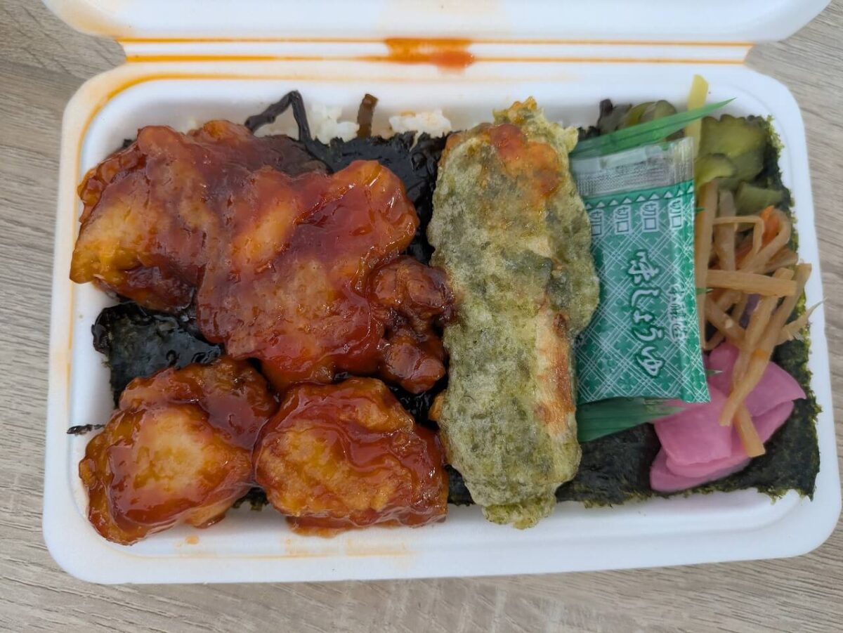 けいゆー（のり・モモチリソース弁当）