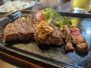 いきなりステーキのステーキランチ