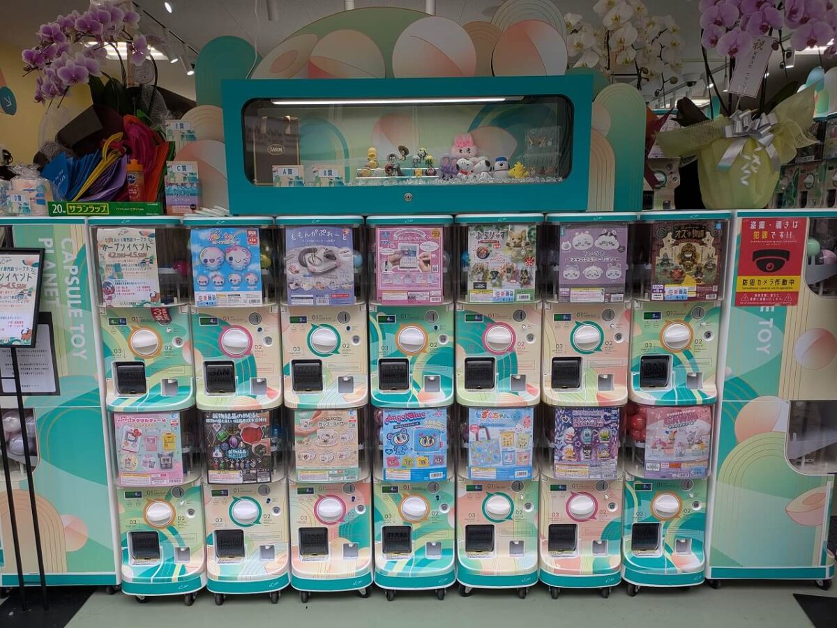 シープラ綱島駅前店ガチャガチャ