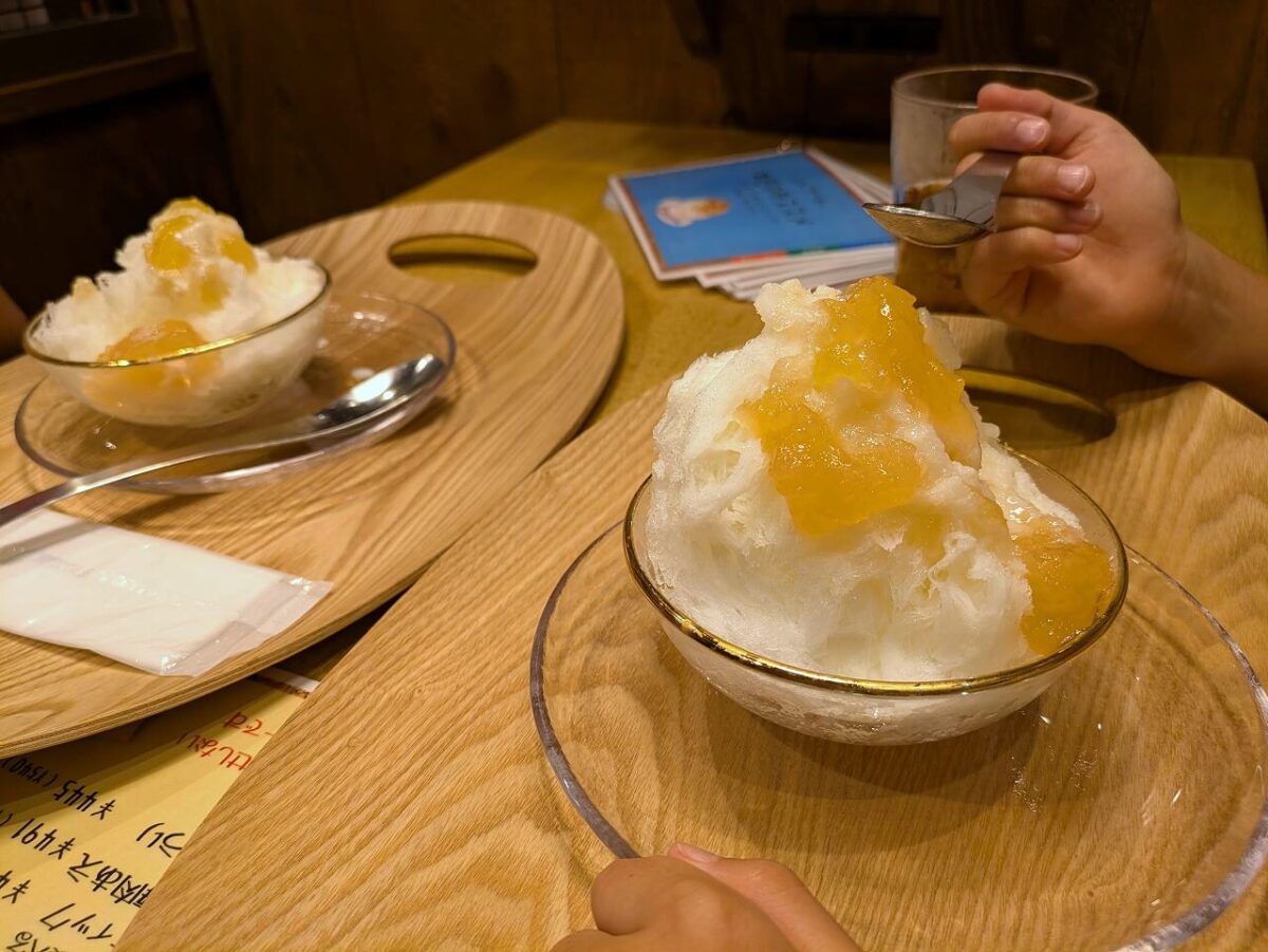 ふたごやかき氷体験会