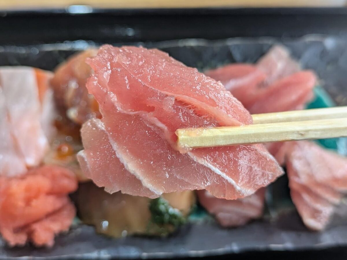 早鈴直売所土日限定食べ放題(マグロ刺身)