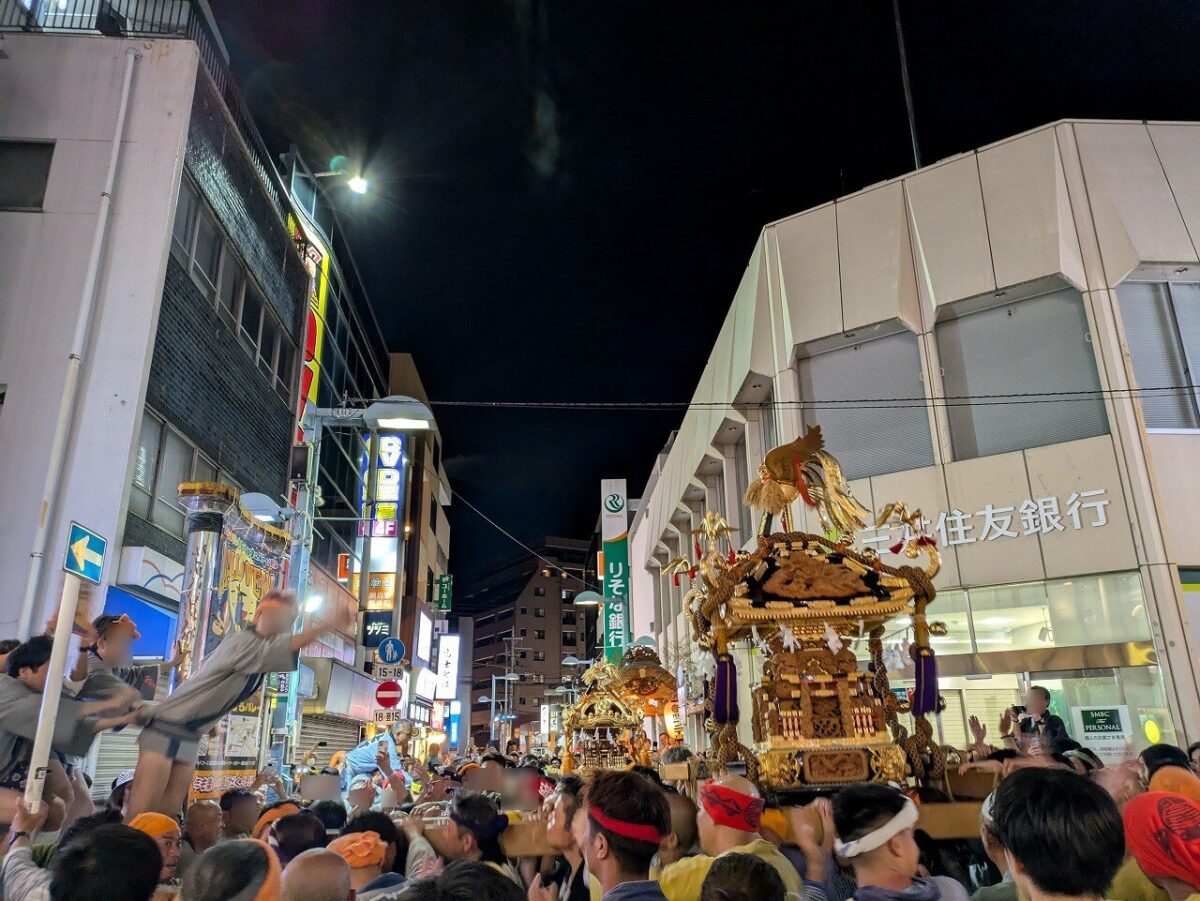 諏訪神社例大祭お神輿6町合同20260928