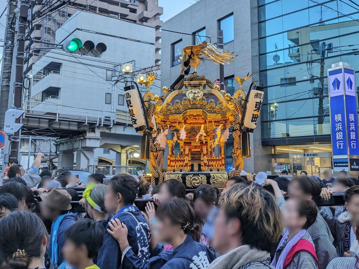 東町お神輿2024年（六町連合渡御）