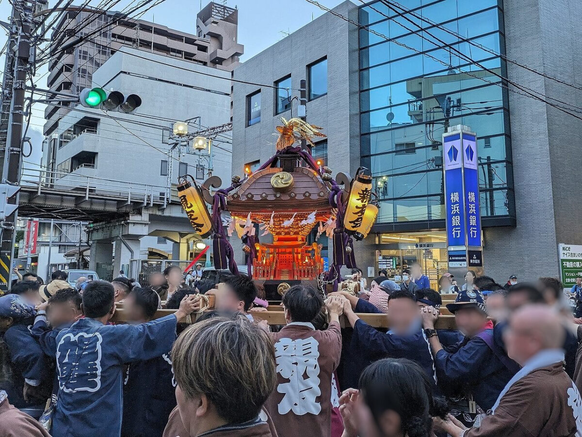 親友会お神輿2024年（六町連合渡御）