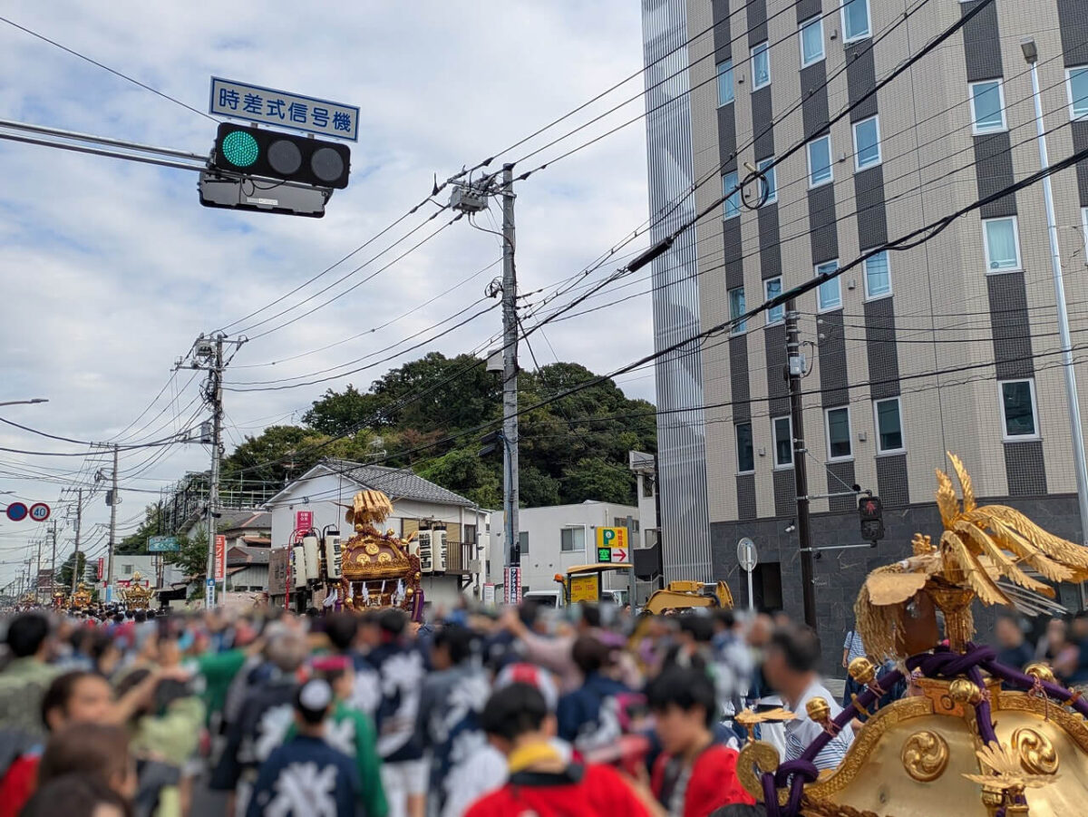 綱島諏訪神社例大祭2025年宮入