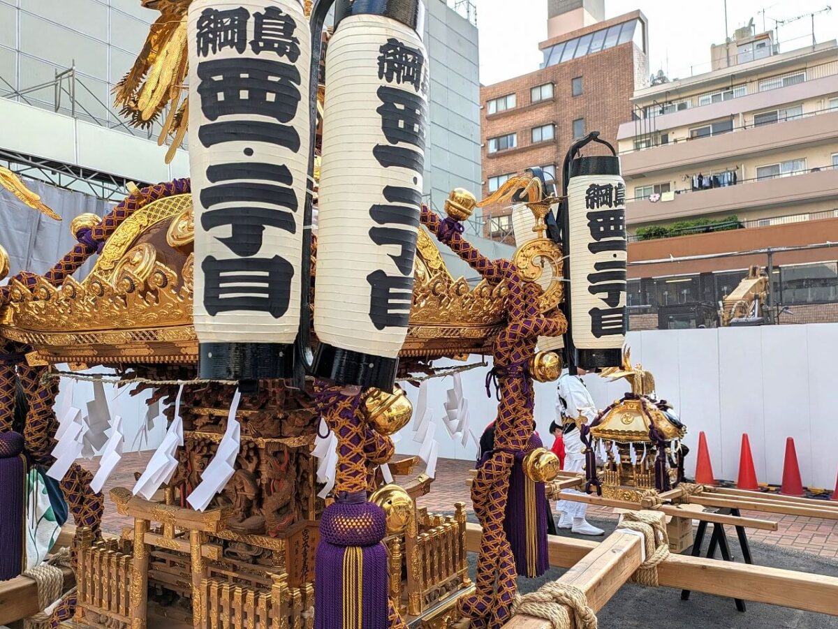 綱島西一・二丁目お神輿2025年撮影