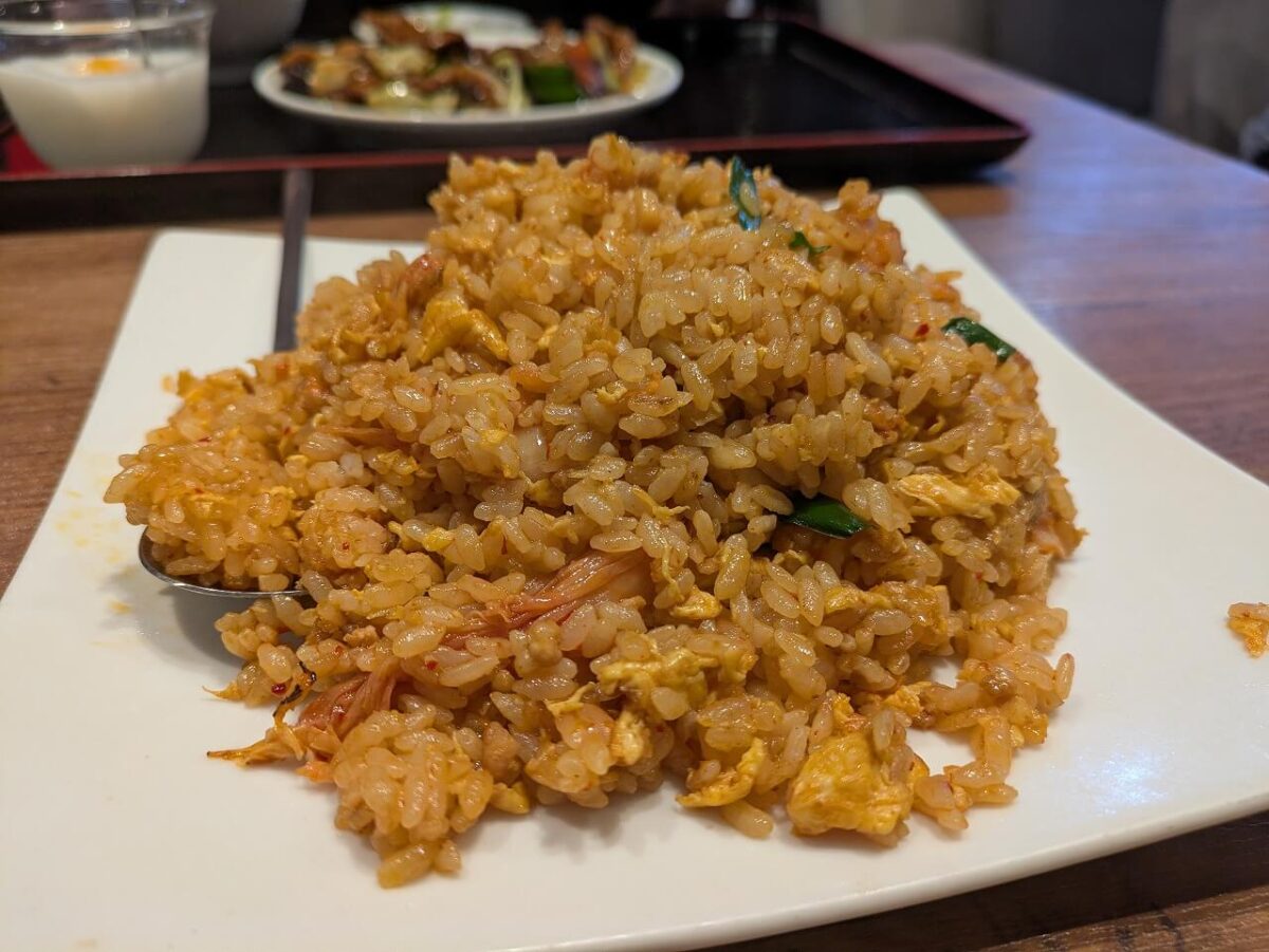 華の星綱島西口店 ランチ(キムチチャーハン)