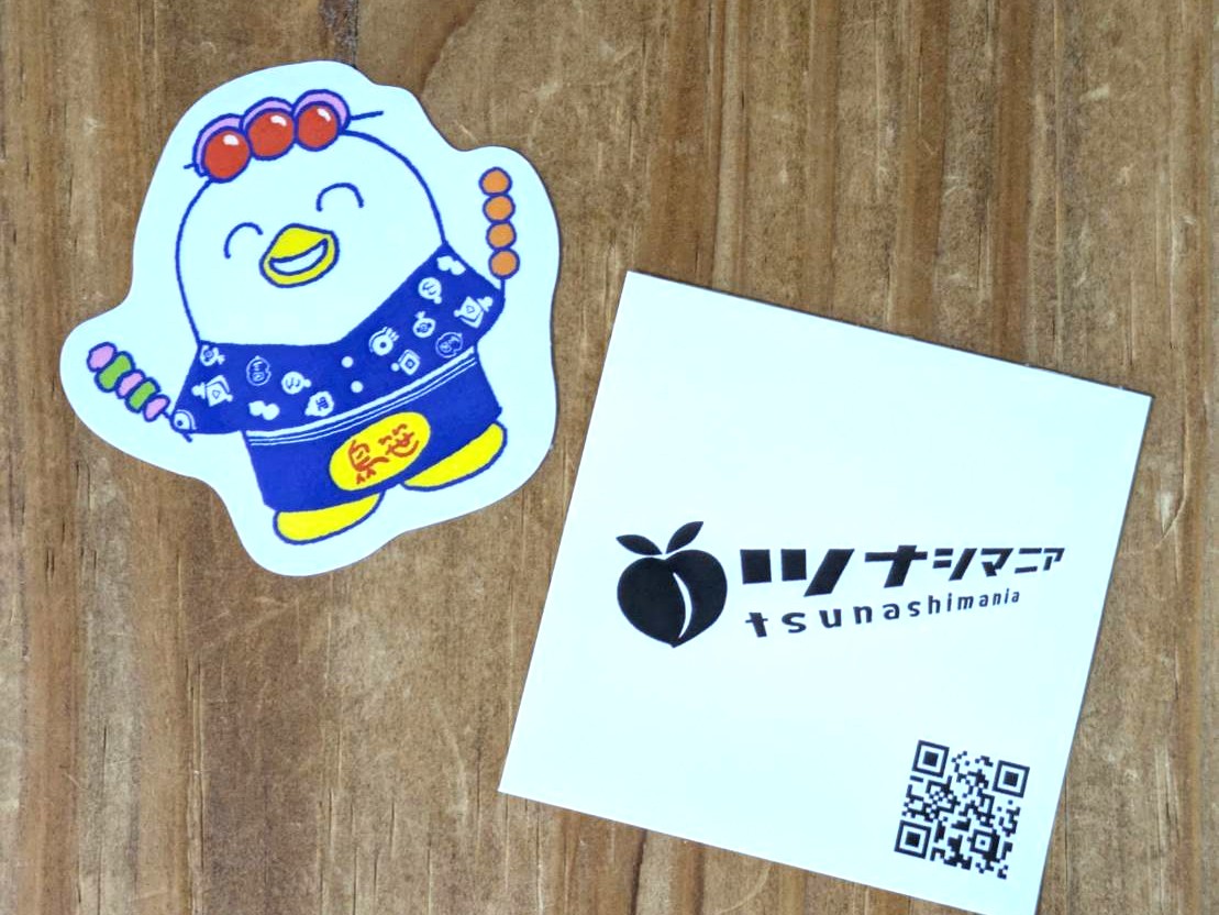 鳥笹ステッカー