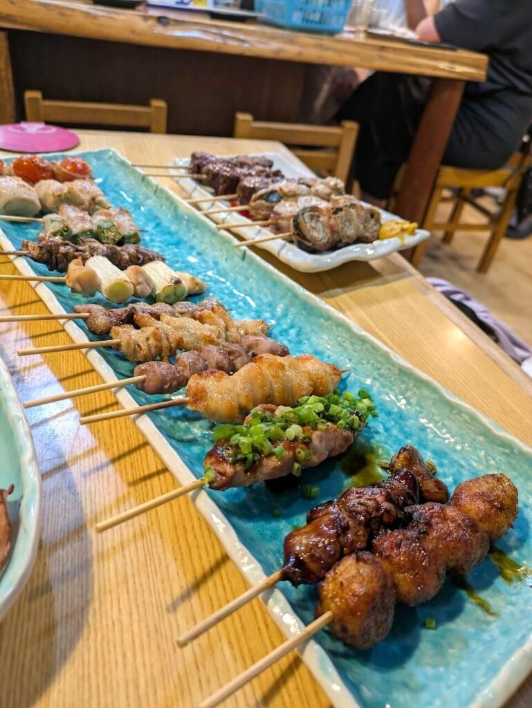 鳥笹で焼き鳥飲み